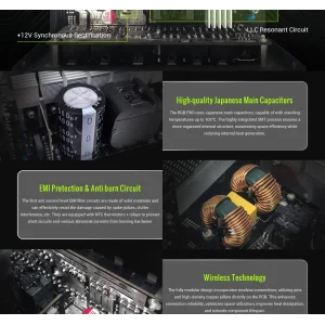 Блок живлення GameMax RGB PRO 750G WH UA