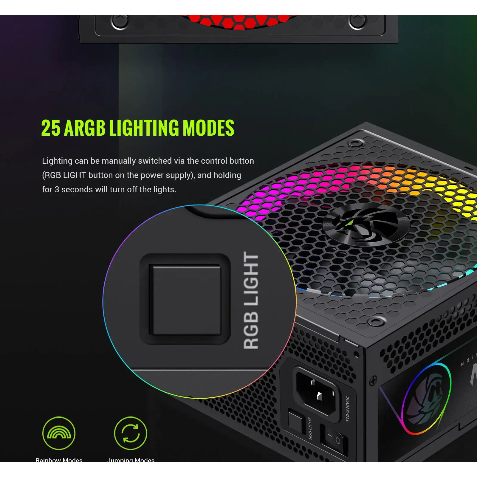 Блок живлення GAMEMAX RGB 850G UA