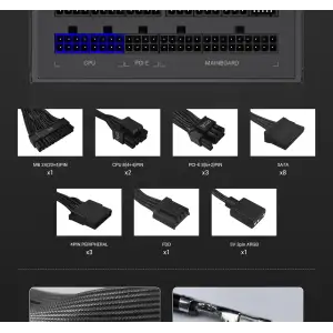 Блок живлення GAMEMAX RGB 850G UA