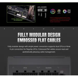 Блок живлення GAMEMAX RGB 850G UA