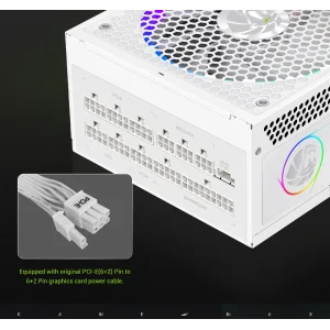 Блок живлення GAMEMAX RGB 850G WH UA