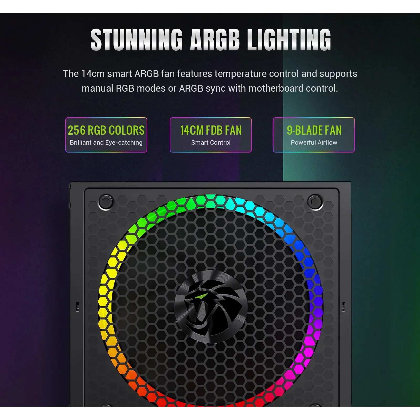 Блок живлення GameMax RGB 750G UA