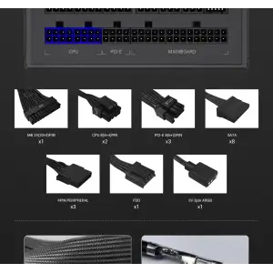Блок живлення GameMax RGB 750G UA
