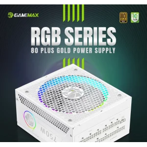 Блок живлення GameMax RGB 750G WH UA