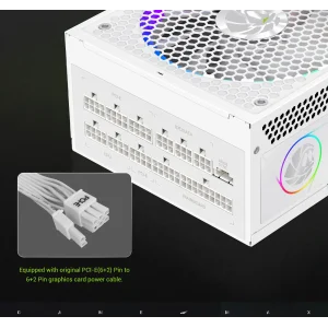 Блок живлення GameMax RGB 750G WH UA