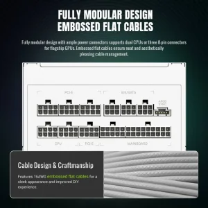 Блок живлення GameMax RGB 750G WH UA