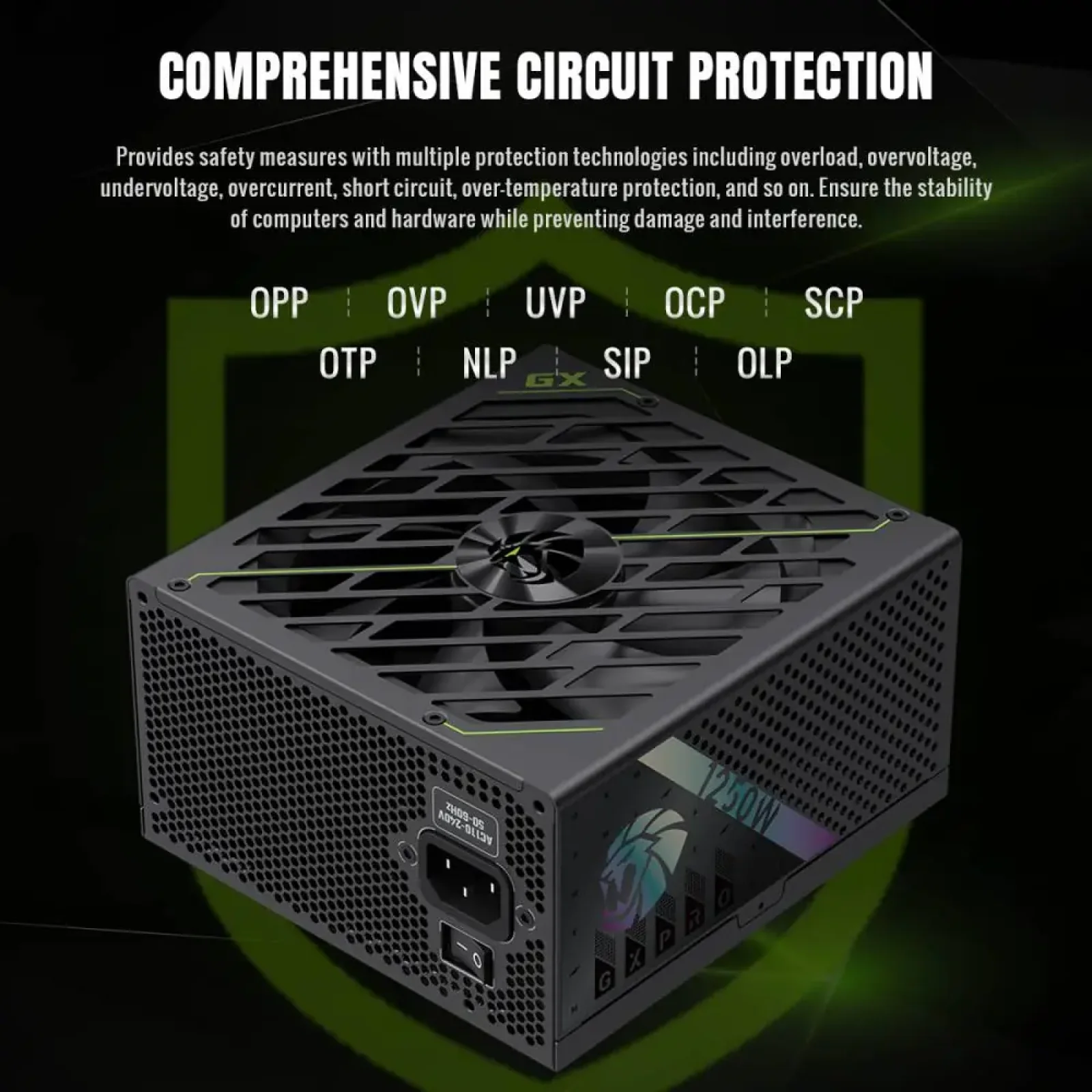 Блок живлення GameMax GX PRO 1250G UA