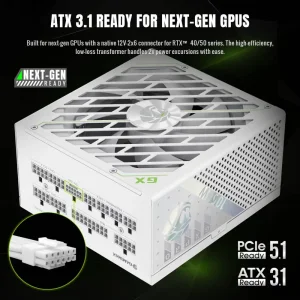 Блок живлення GameMax GX PRO 1050G WH UA