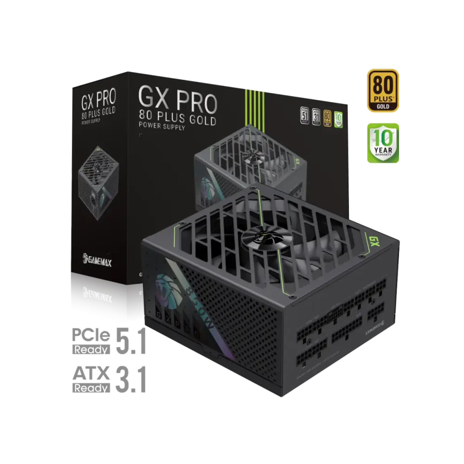 Блок живлення GameMax GX PRO 850G UA