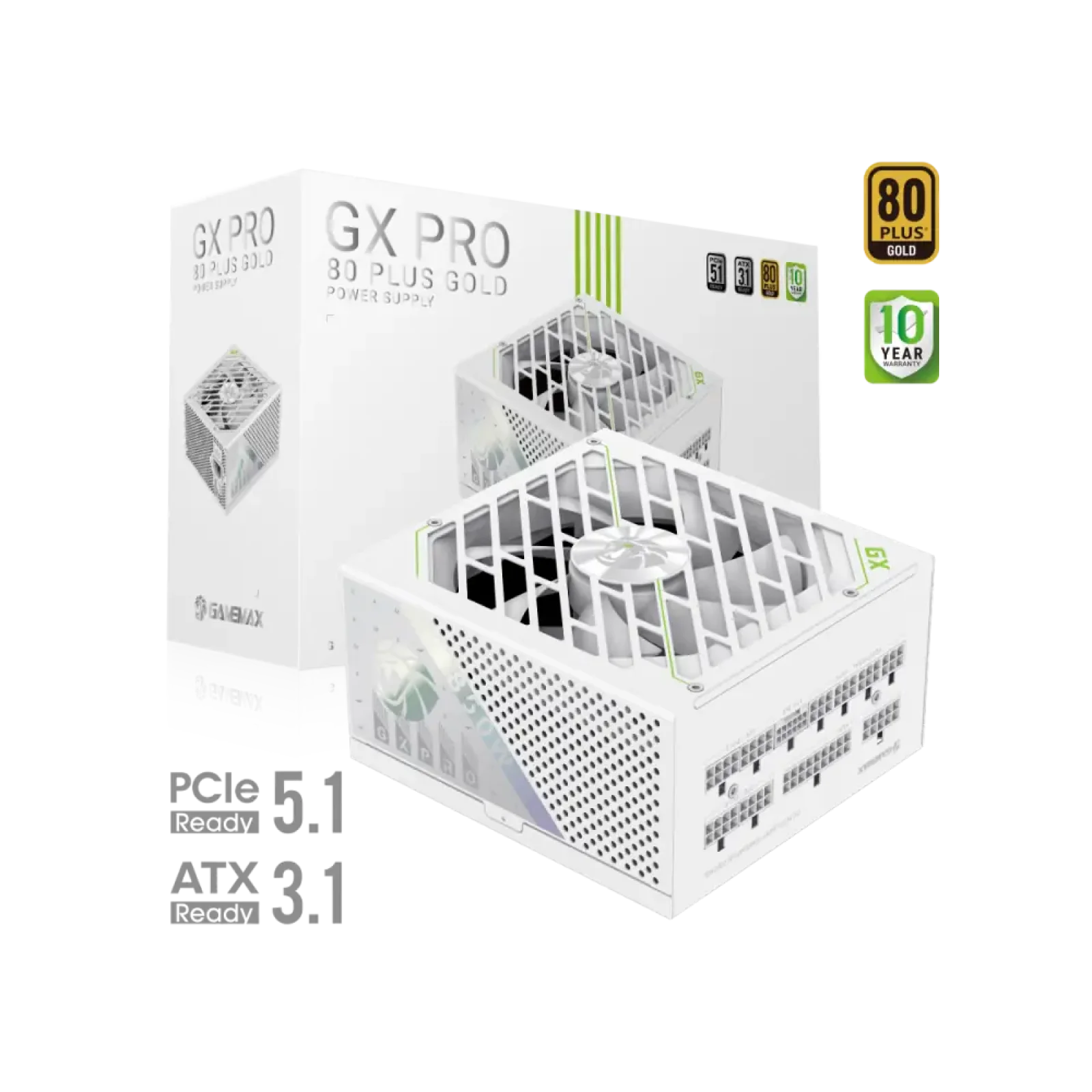 Блок живлення GameMax GX PRO 850G WH UA