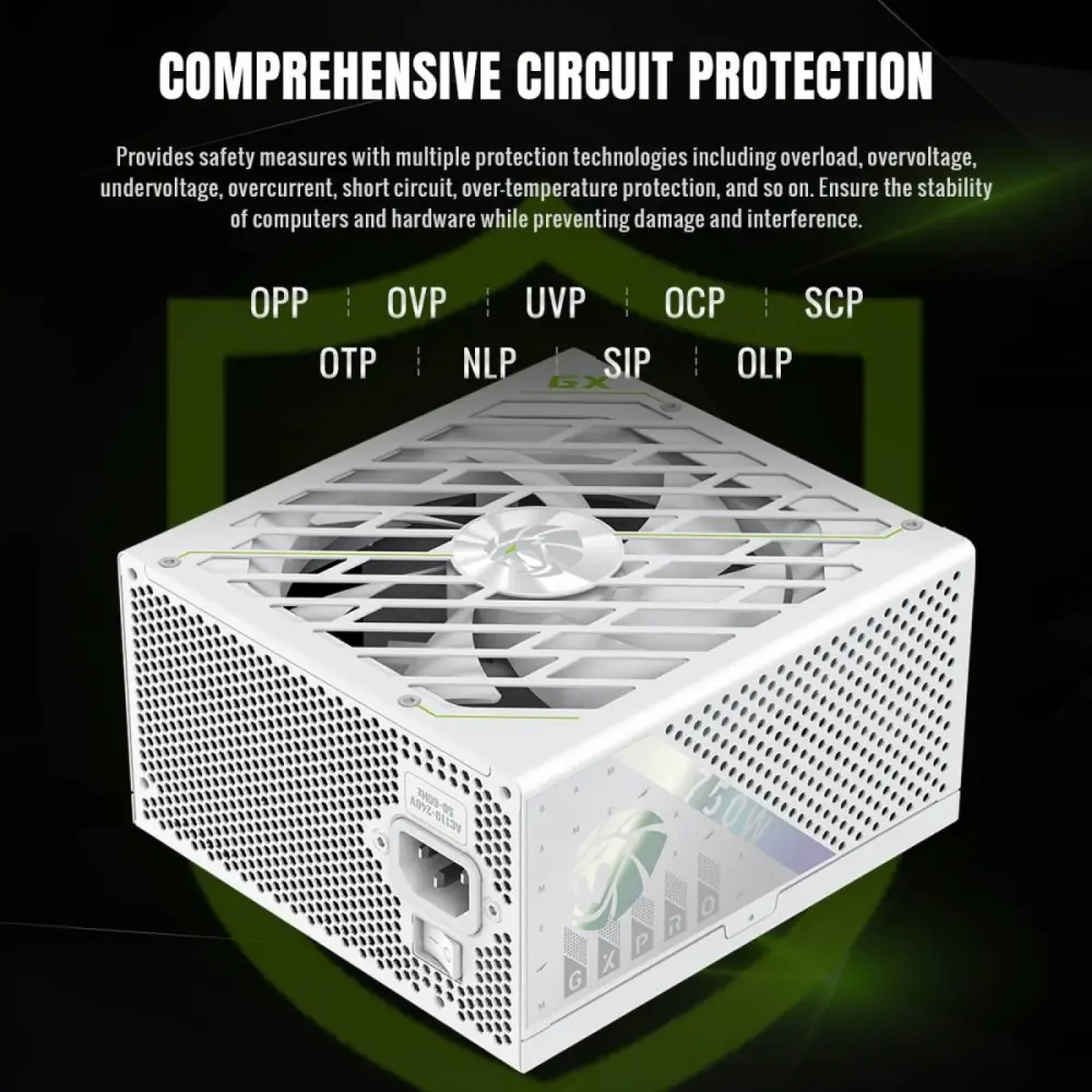 Блок питания GameMax GX PRO 750G WH UA