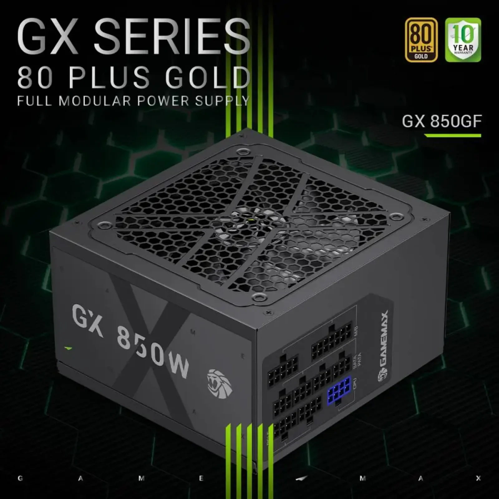 Блок живлення GAMEMAX GX 850GF UA