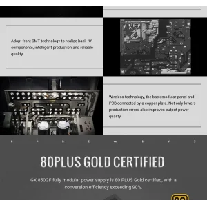 Блок живлення GAMEMAX GX 850GF UA