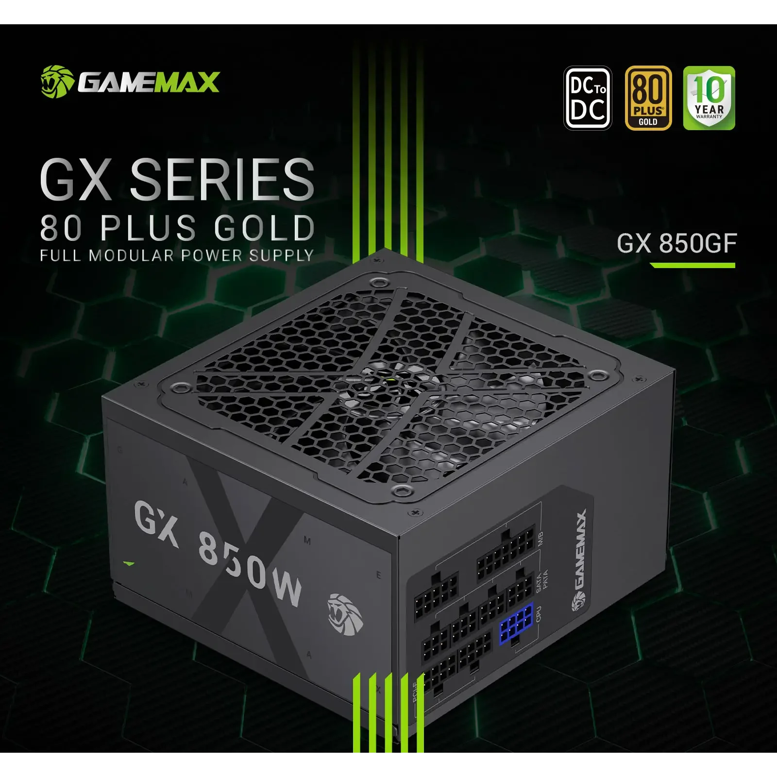 Блок живлення GAMEMAX GX 850GF UA