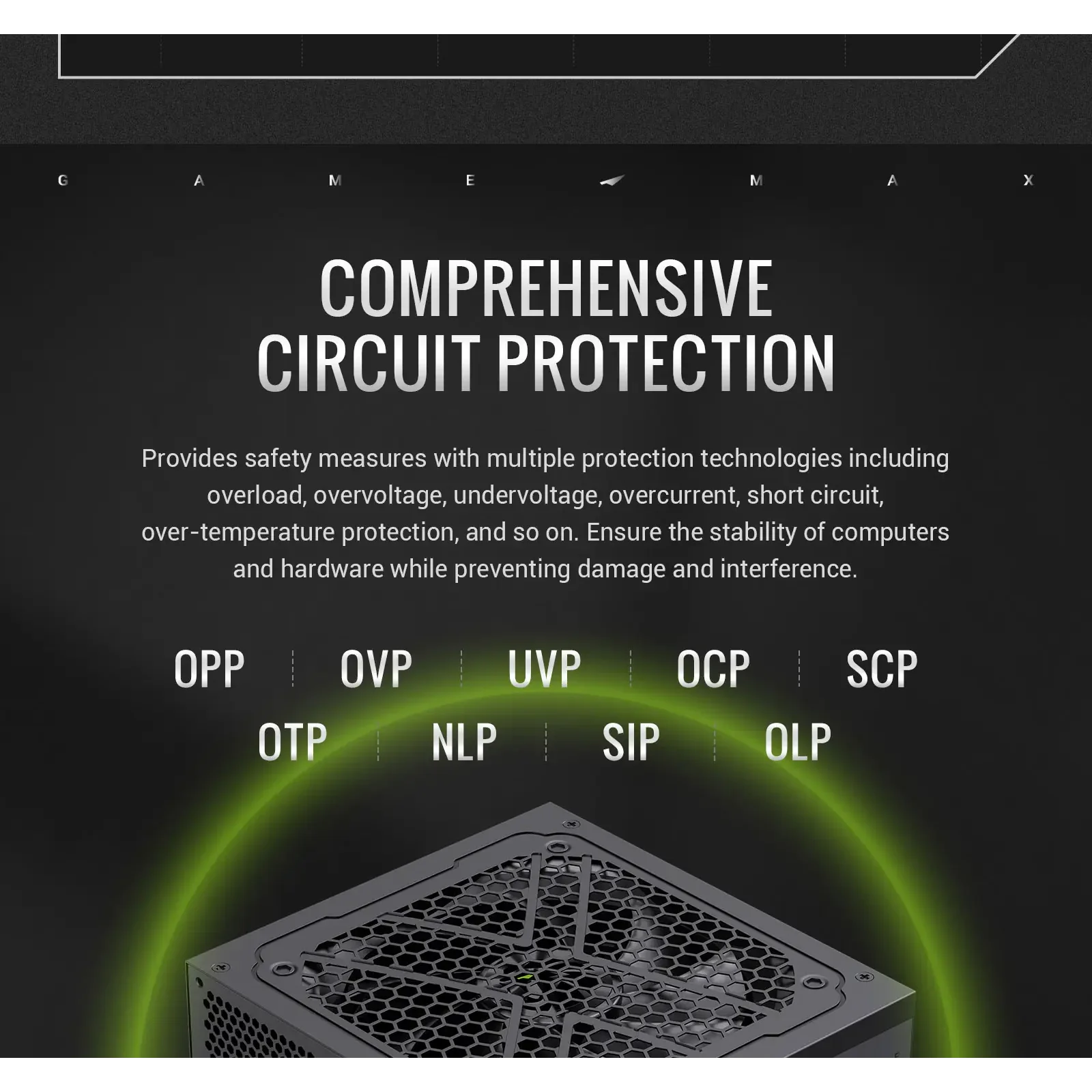 Блок живлення GAMEMAX GX 850GF UA