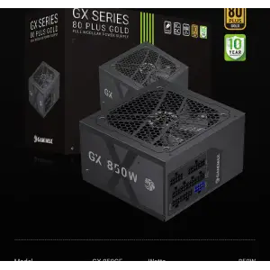 Блок питания GAMEMAX GX 850GF UA