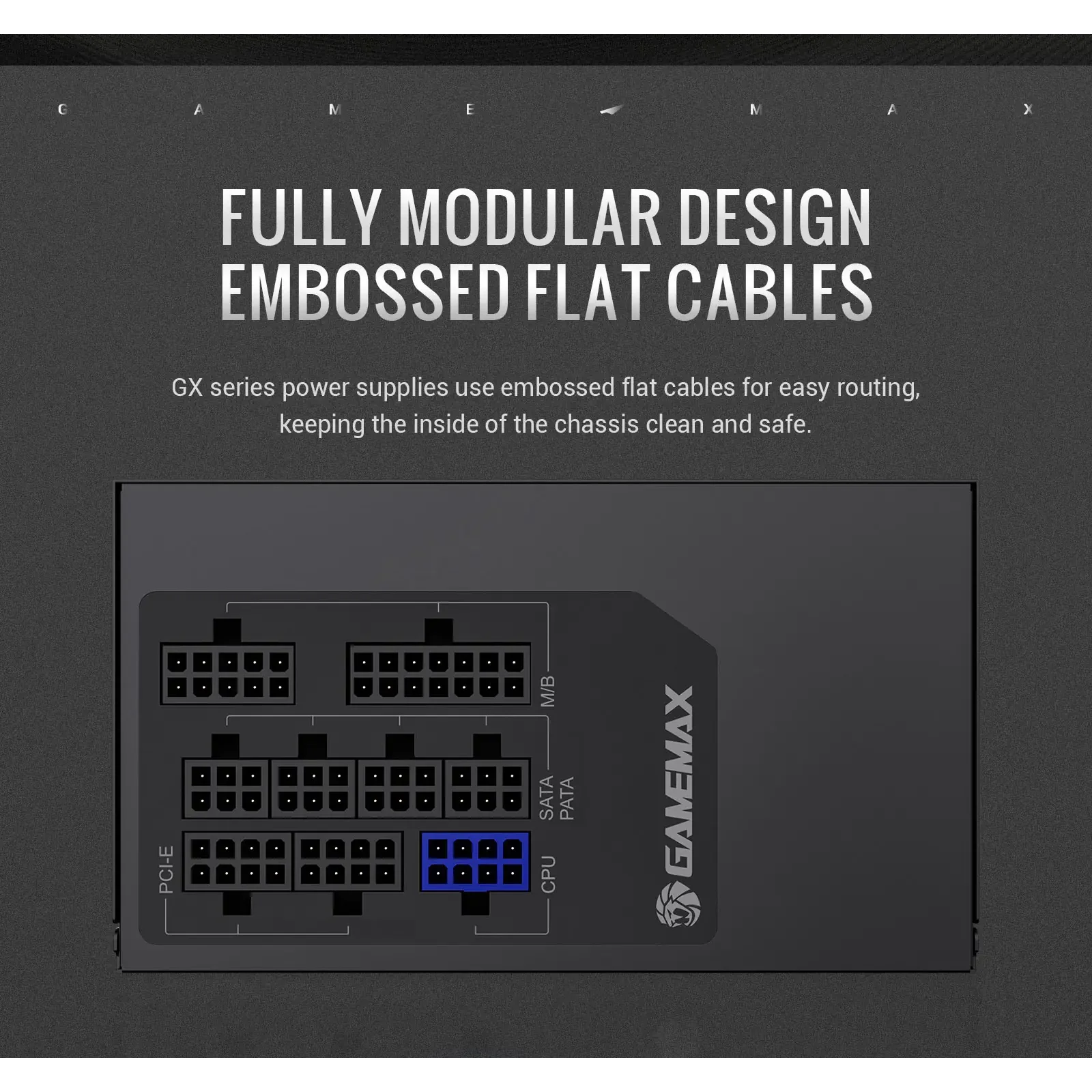 Блок питания GameMax GX 750GF UA