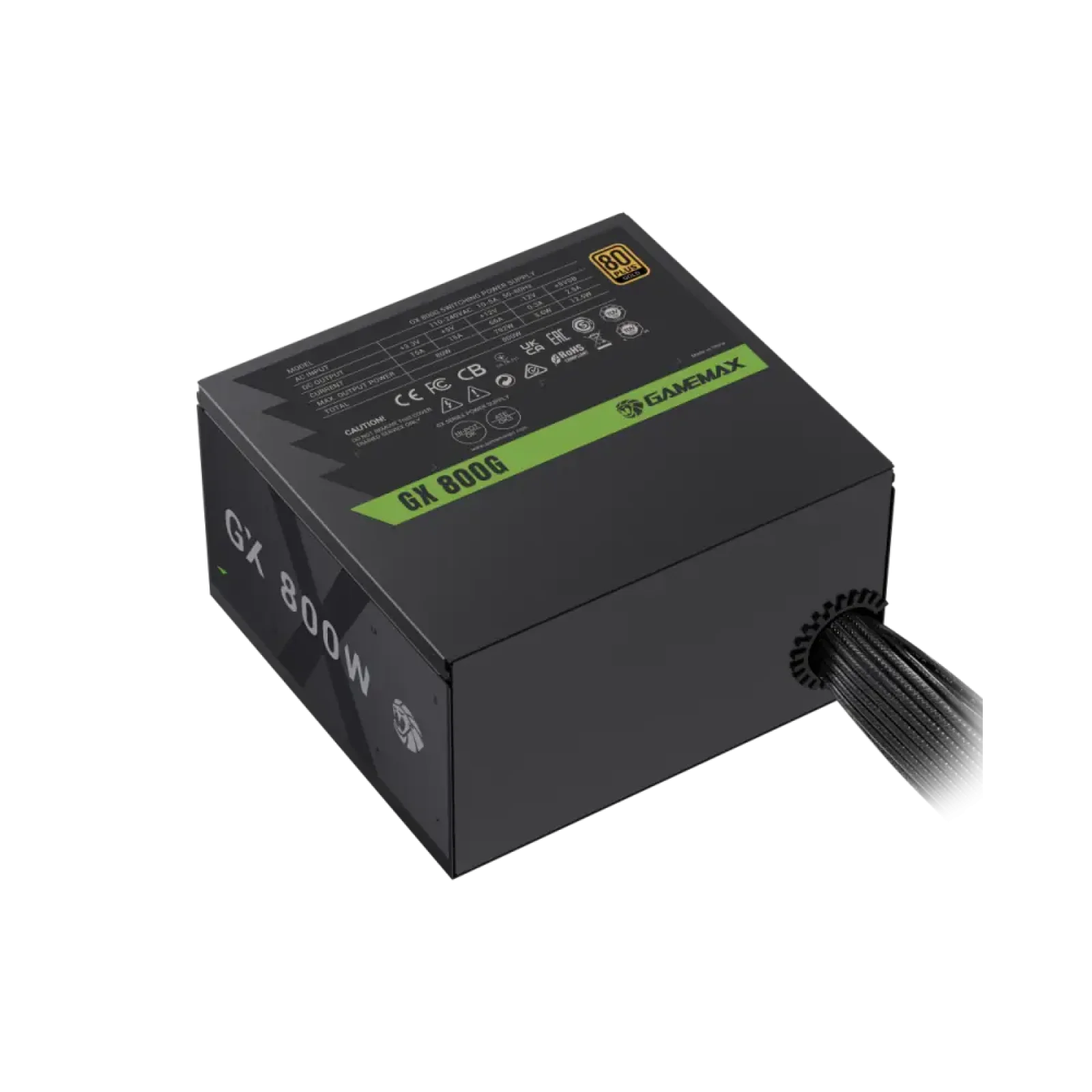 Блок питания GameMax GX 800G UA