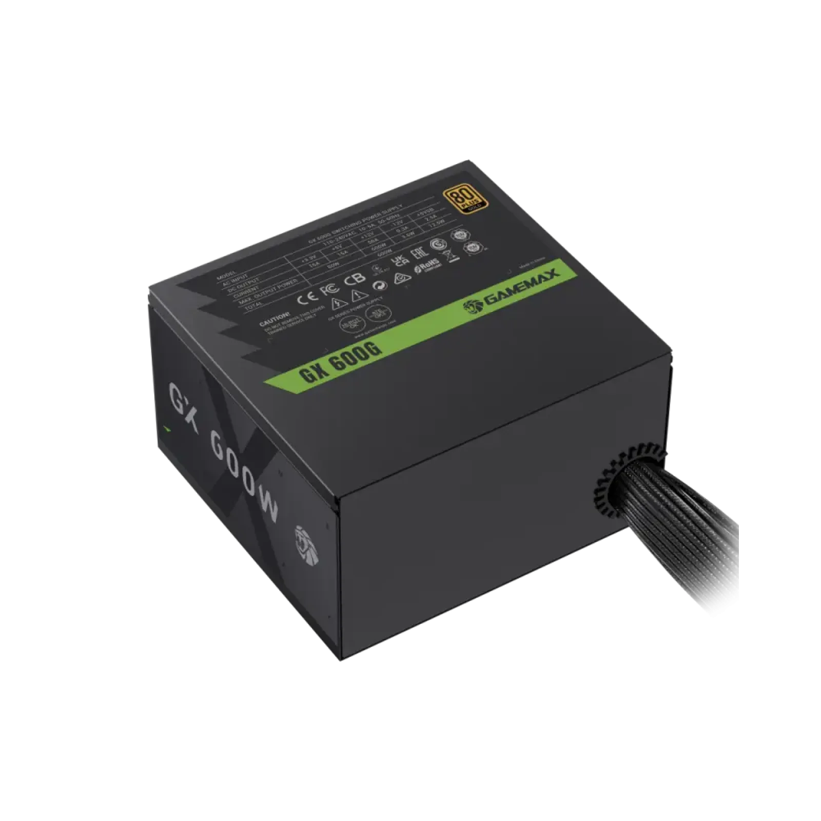 Блок питания GAMEMAX GX 600G UA
