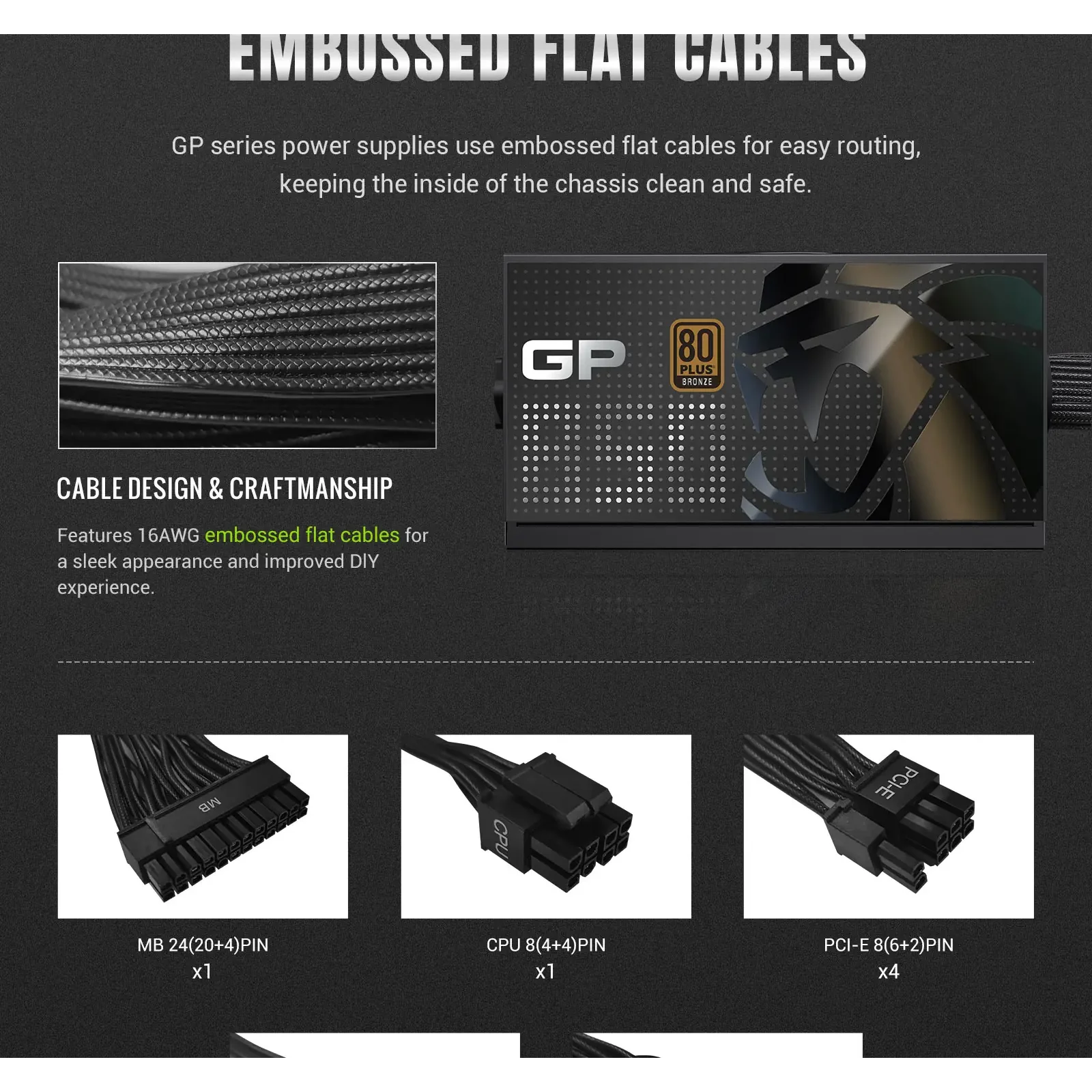 Блок живлення GAMEMAX GP 850B UA