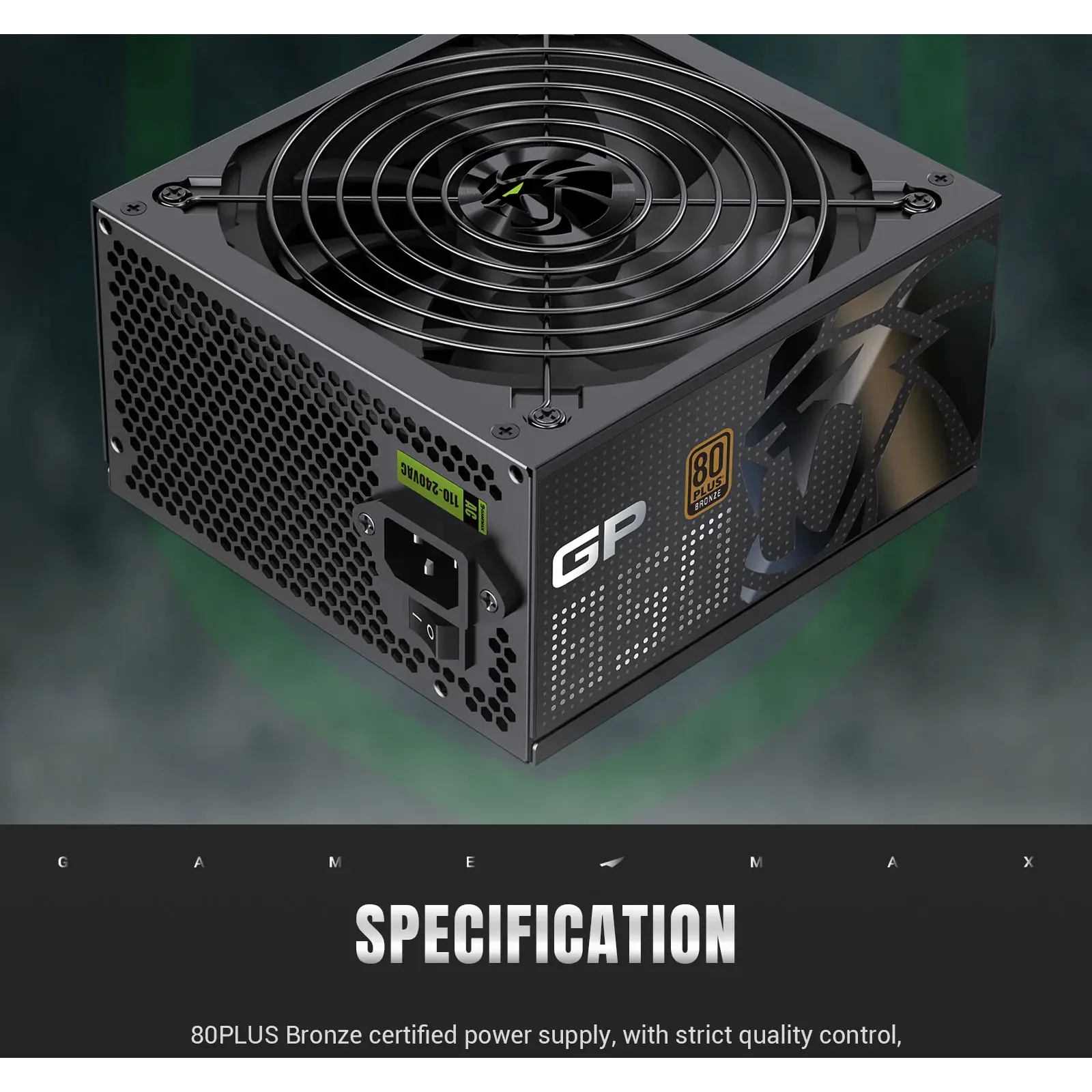 Блок живлення GAMEMAX GP 850B UA