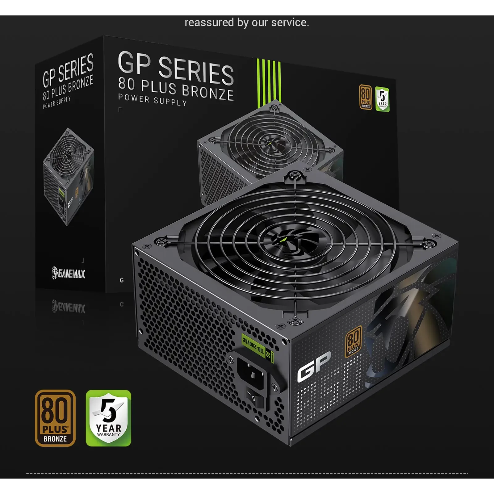 Блок живлення GAMEMAX GP 850B UA