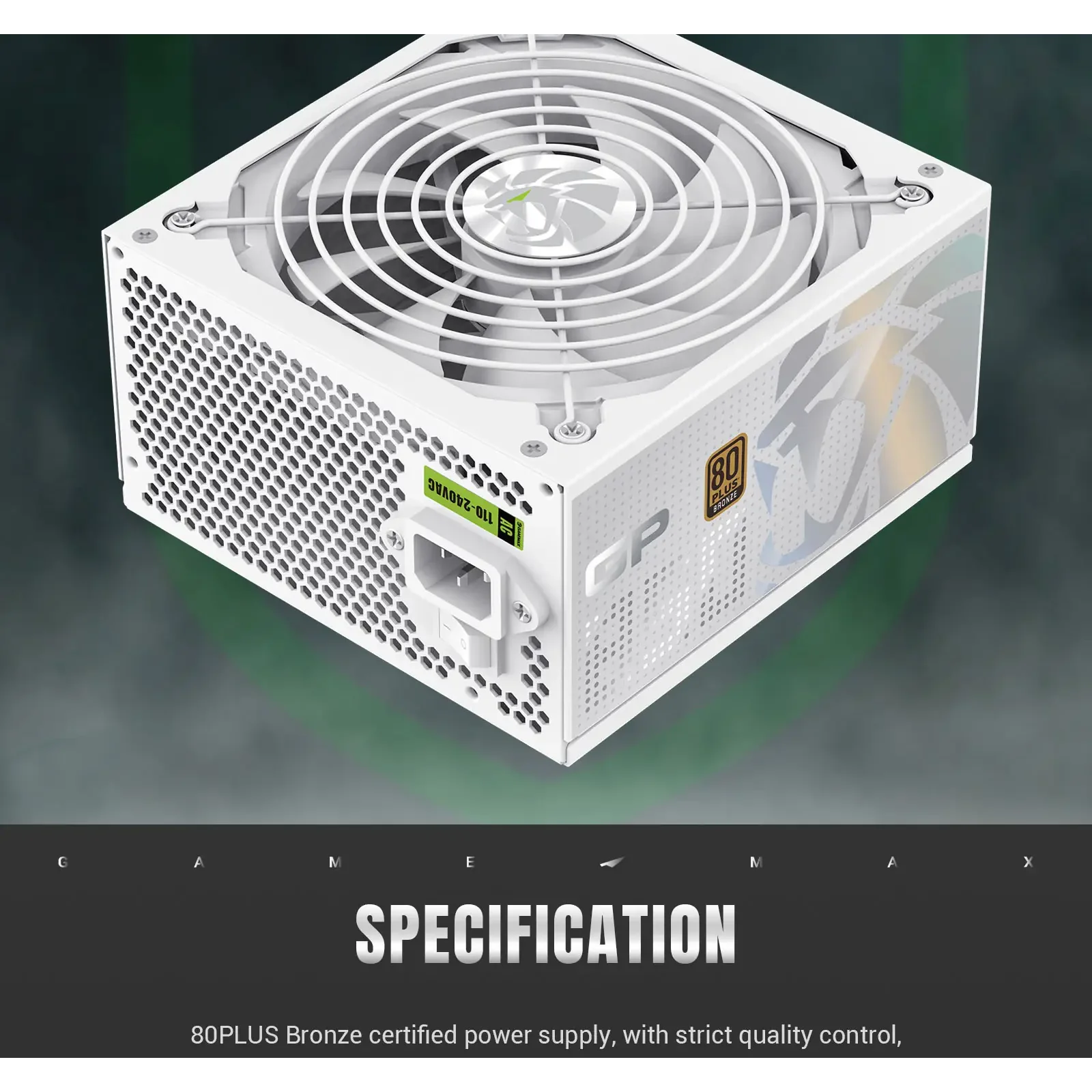 Блок питания GAMEMAX GP 850B WH UA