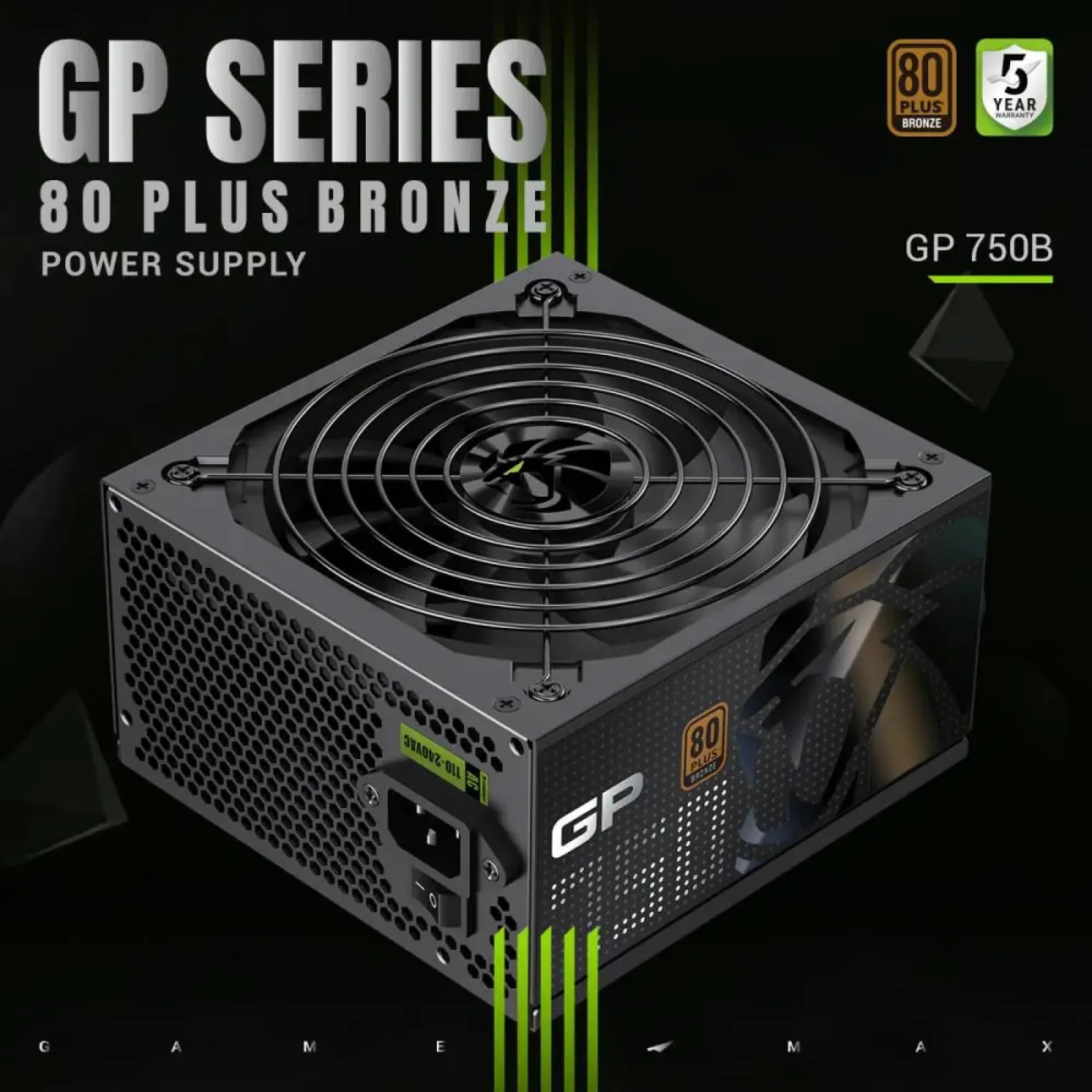 Блок питания GameMax GP 750B UA