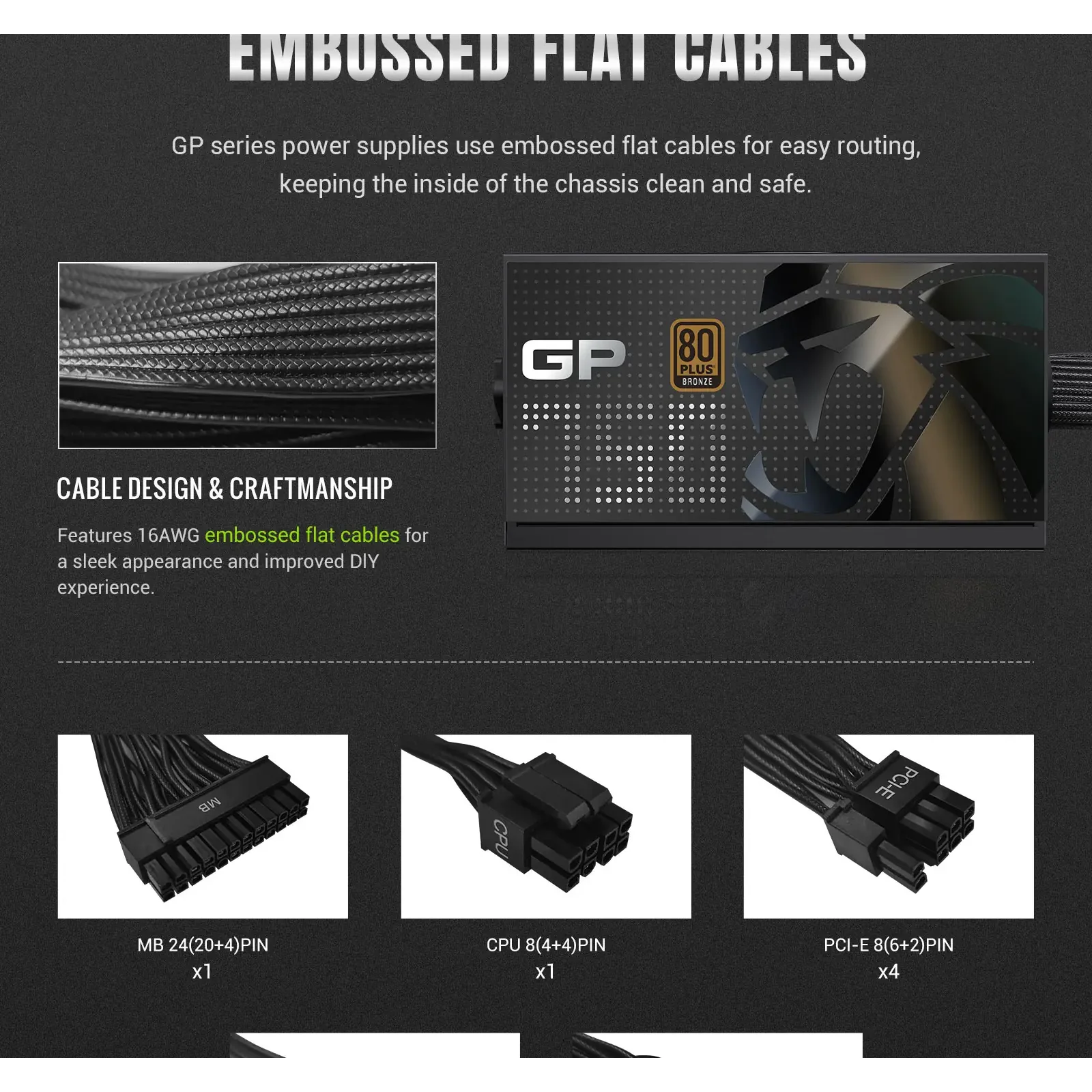 Блок питания GameMax GP 750B UA