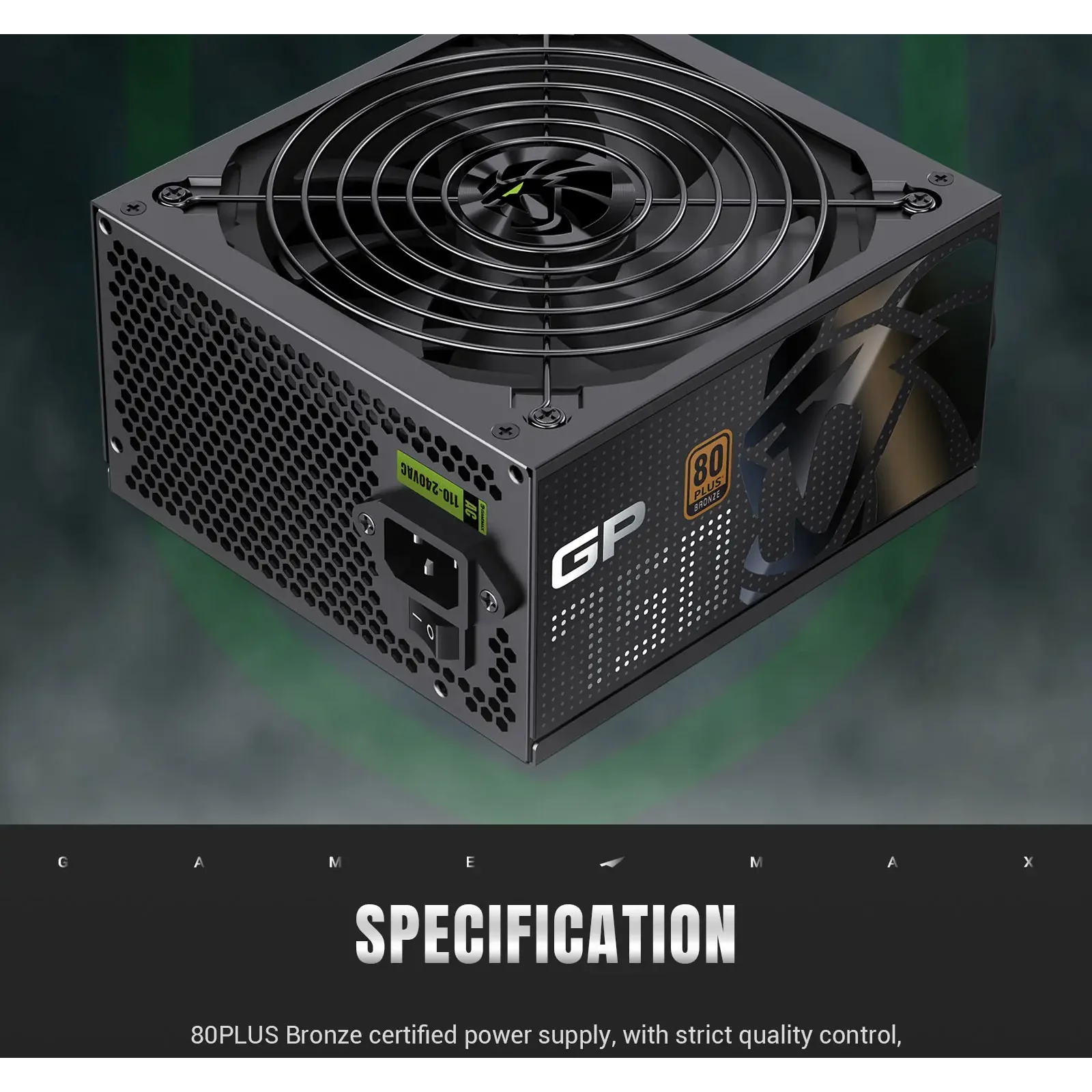 Блок питания GameMax GP 750B UA