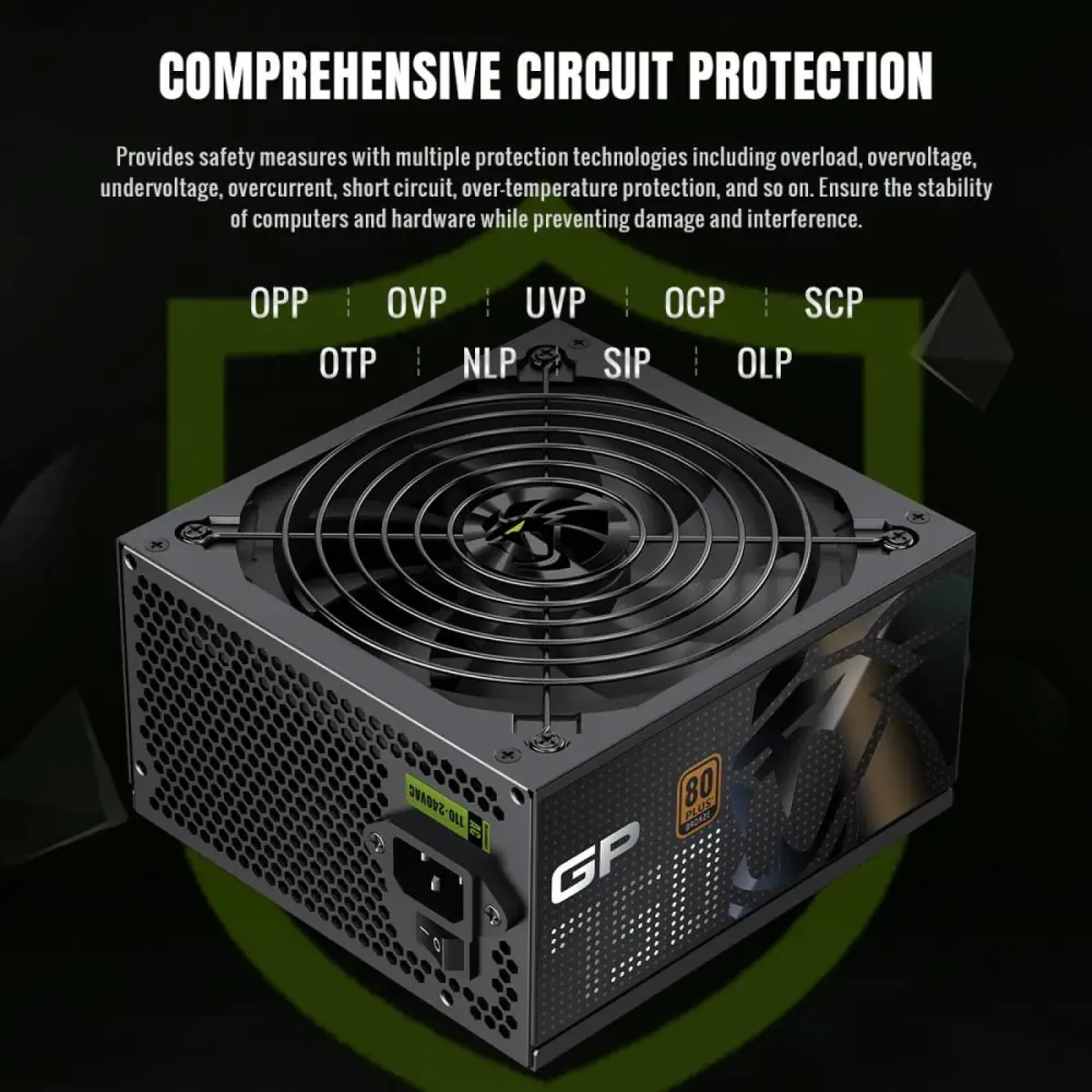 Блок питания GameMax GP 750B UA