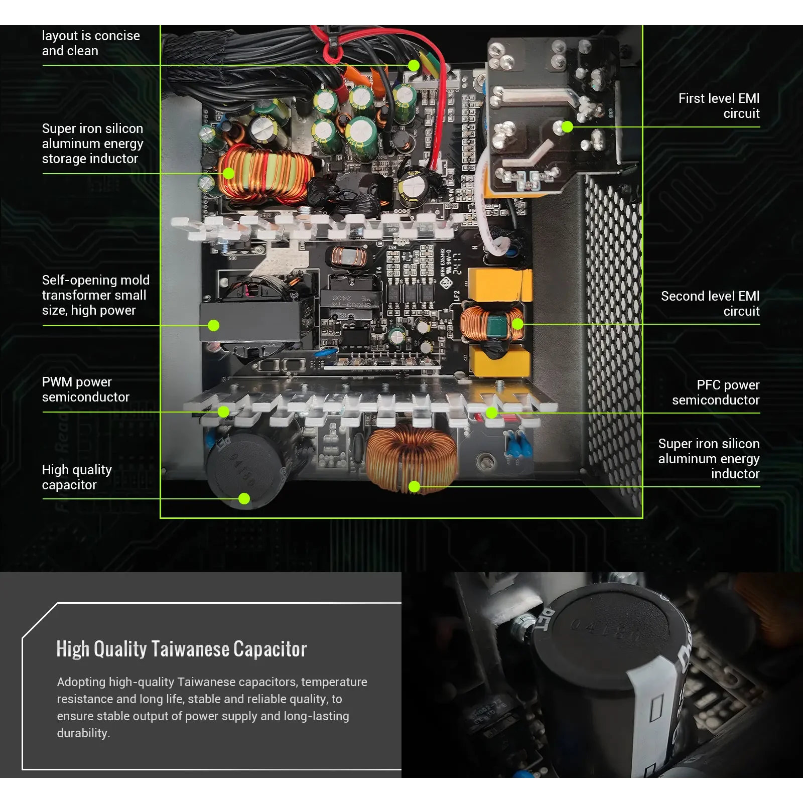 Блок питания GAMEMAX GP 650B UA