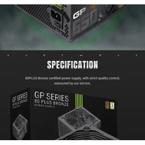 Блок питания GAMEMAX GP 650B UA