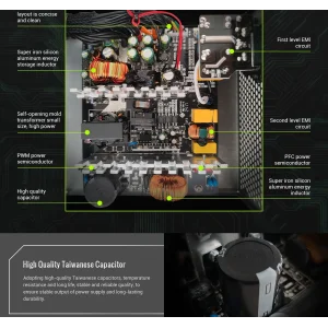 Блок живлення GAMEMAX GP 650B WH UA