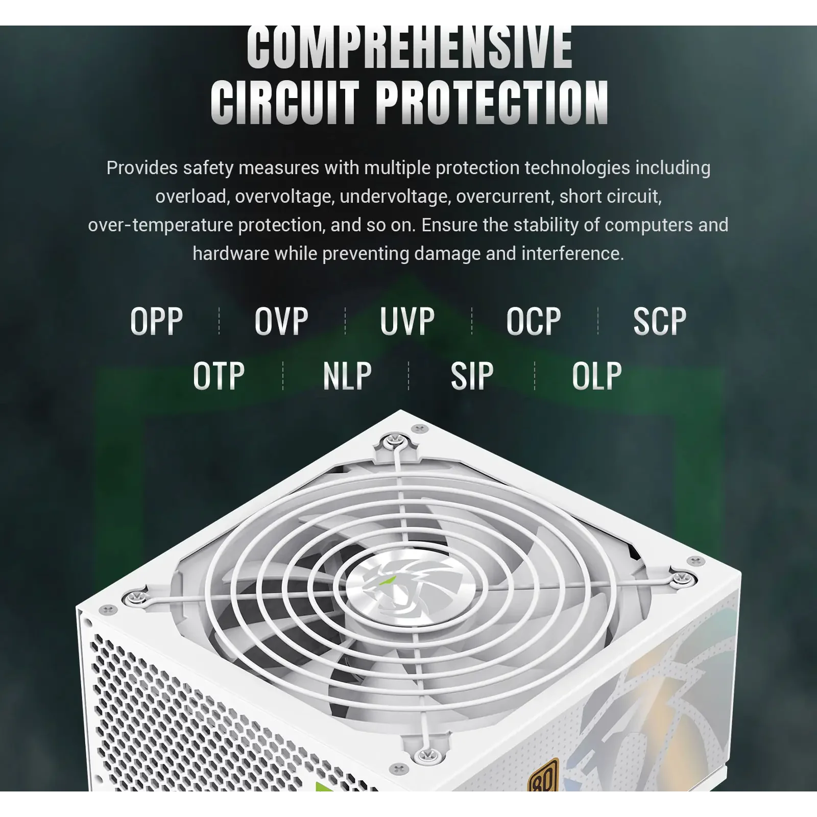 Блок живлення GAMEMAX GP 650B WH UA