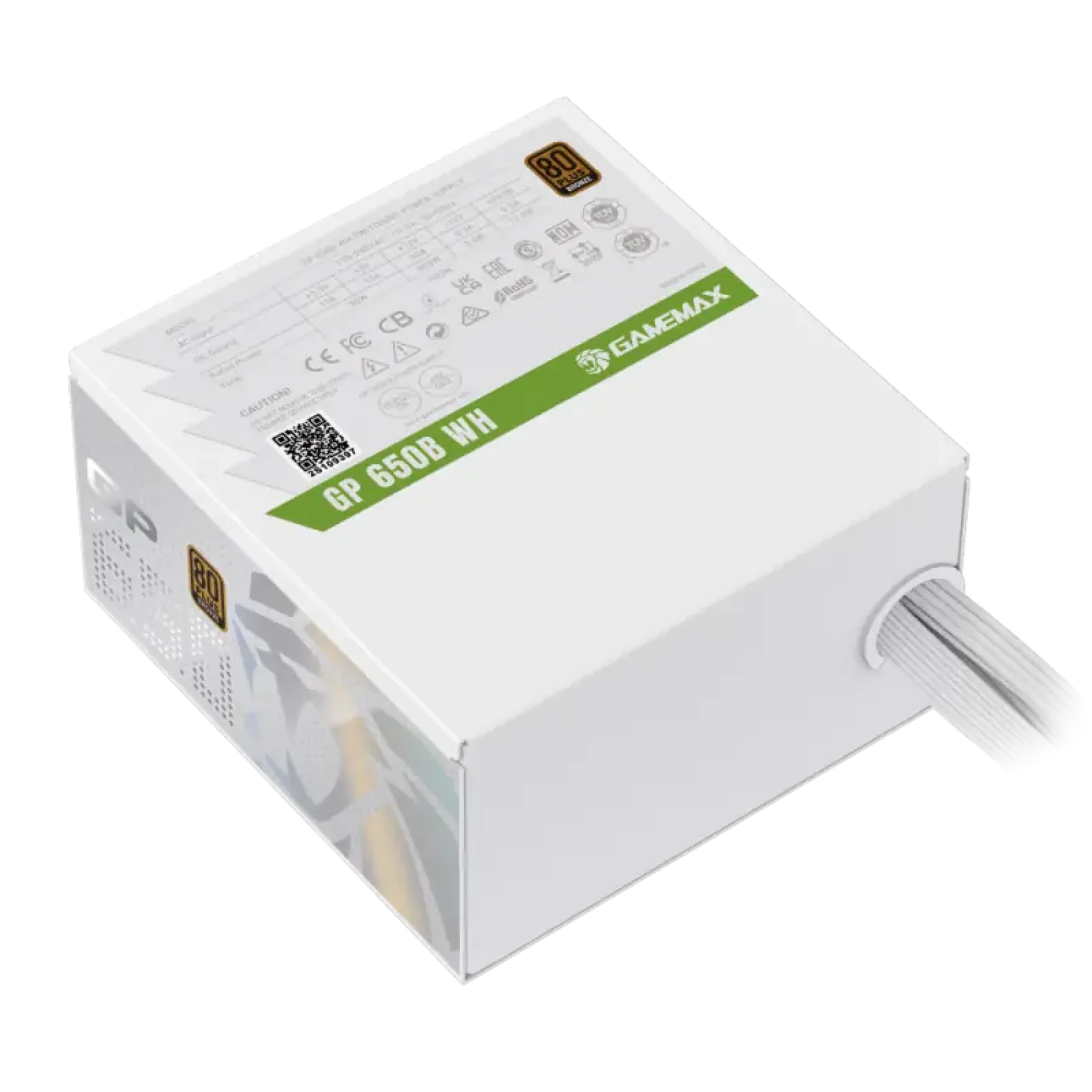 Блок живлення GAMEMAX GP 650B WH UA
