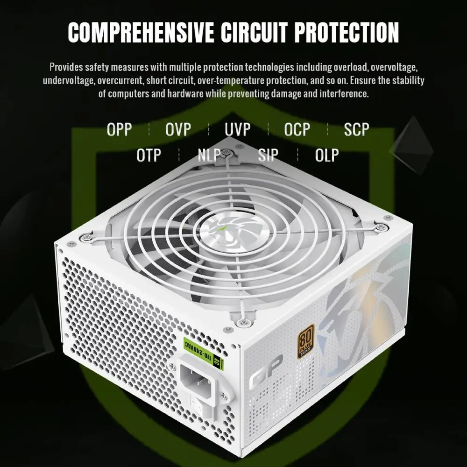 Блок живлення GAMEMAX GP 650B WH UA