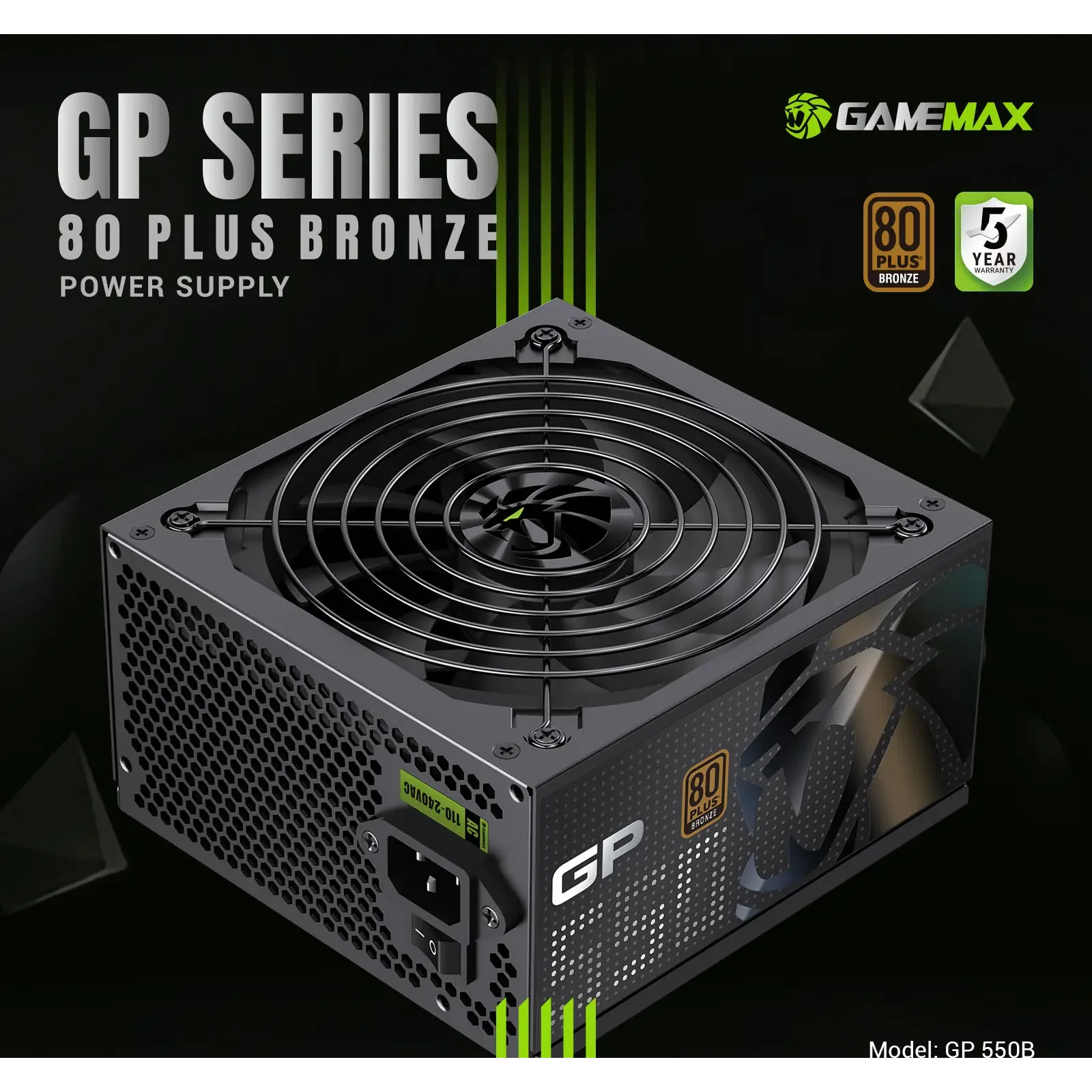 Блок питания GAMEMAX GP 550B UA