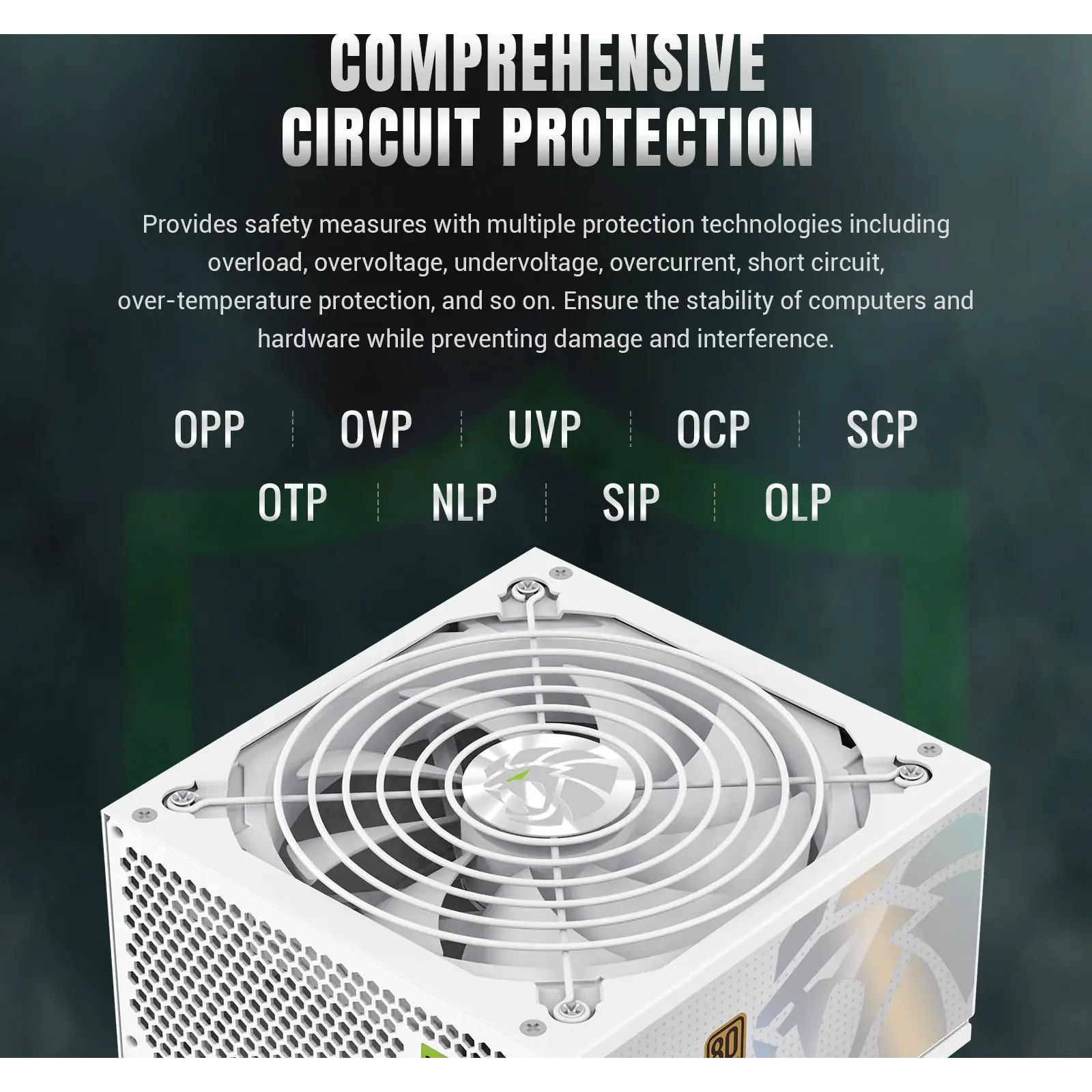 Блок питания GAMEMAX GP 550B WH UA