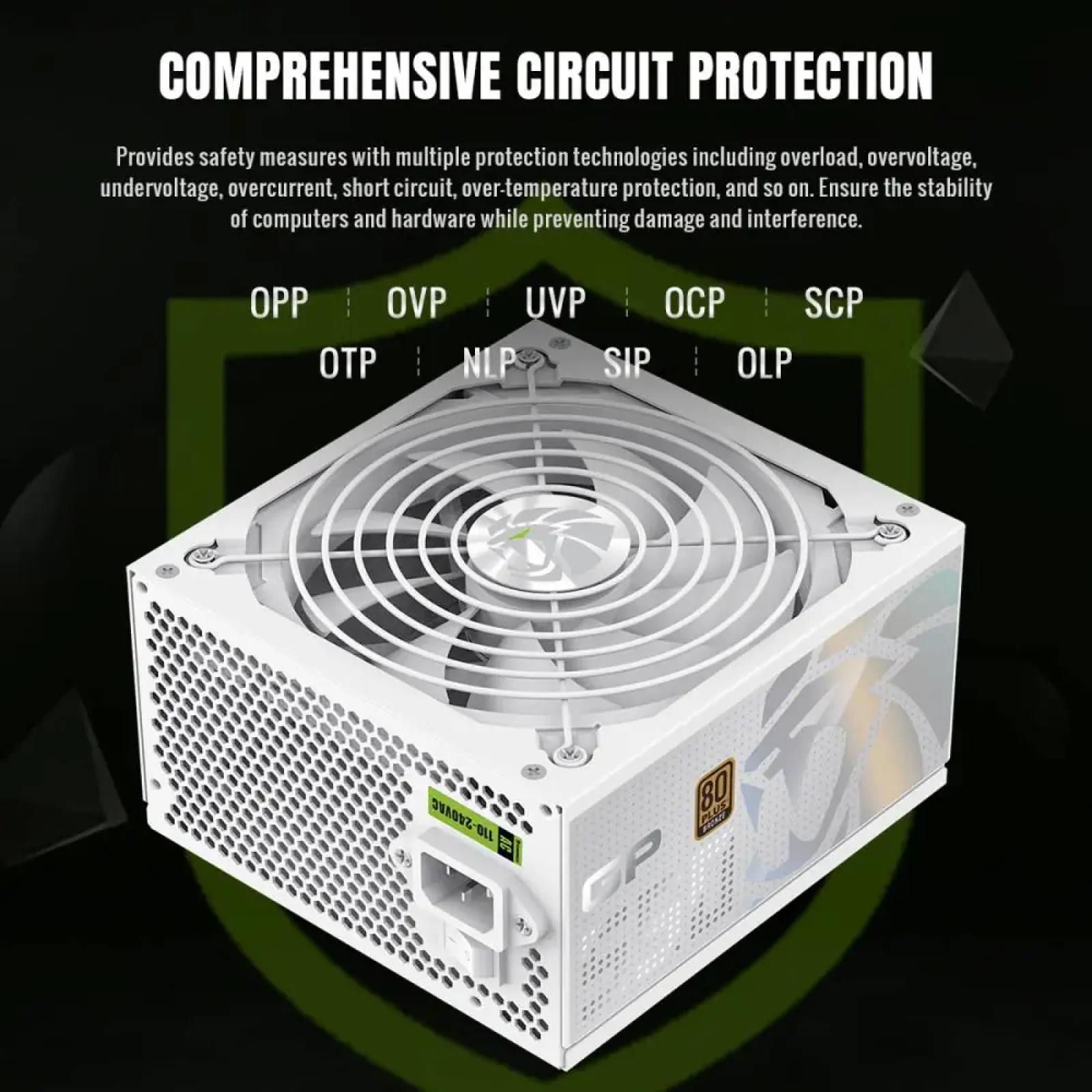 Блок питания GAMEMAX GP 550B WH UA