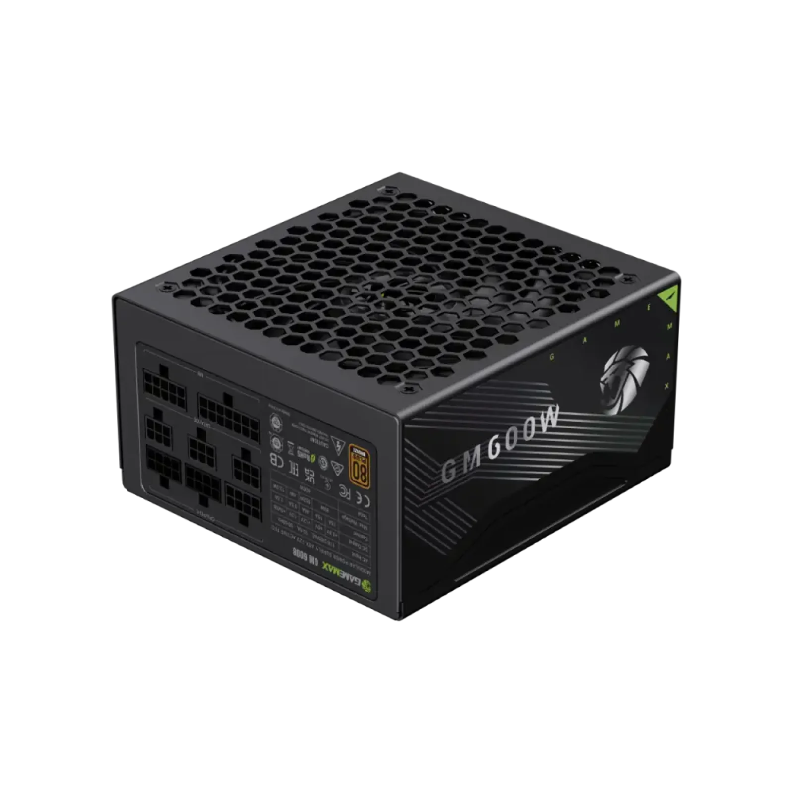 Блок питания GAMEMAX GM 600B Fully-modular New UA