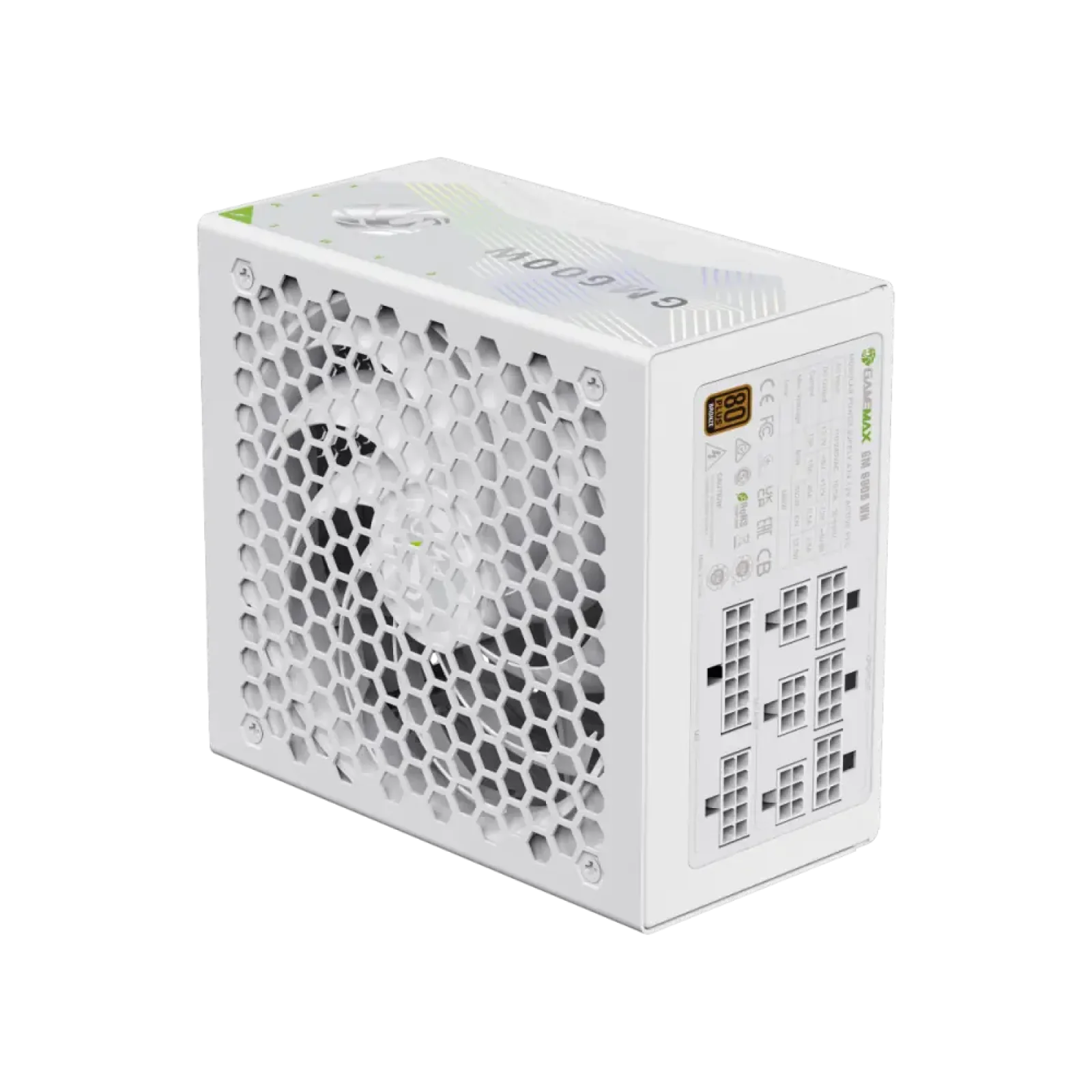 Блок питания GAMEMAX GM 600B WH Fully-modular UA
