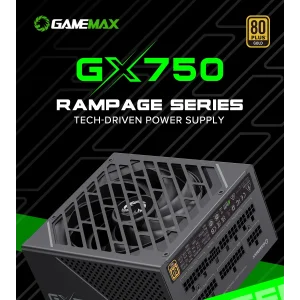 Блок живлення GameMax GX-750 PRO BK (ATX3.1PCIe5.1) UA