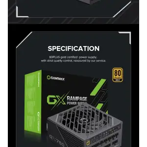 Блок живлення GameMax GX-750 PRO BK (ATX3.1PCIe5.1) UA