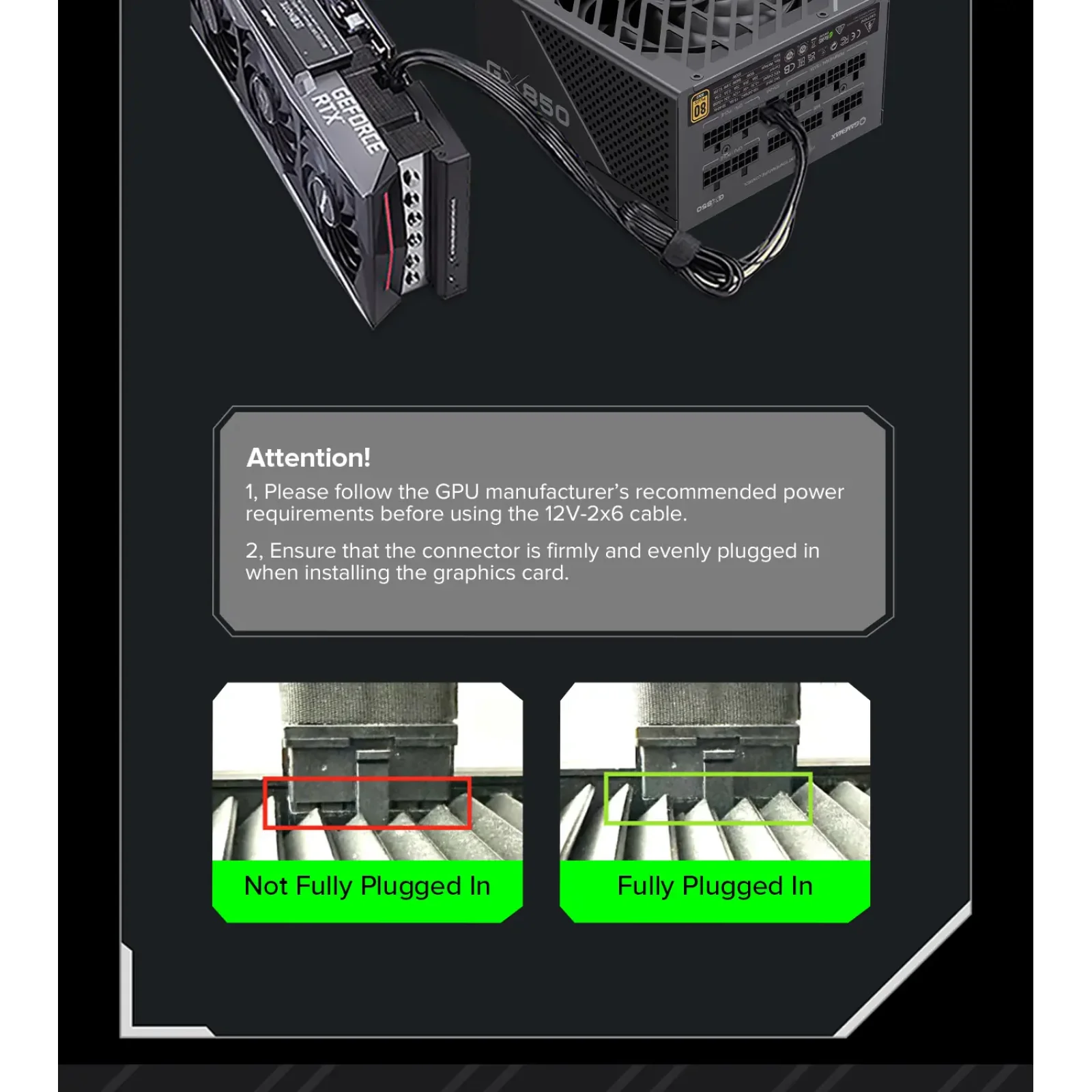 Блок питания GAMEMAX GX-850 PRO UA