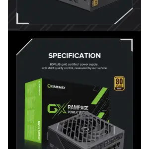 Блок живлення GAMEMAX GX-850 PRO UA