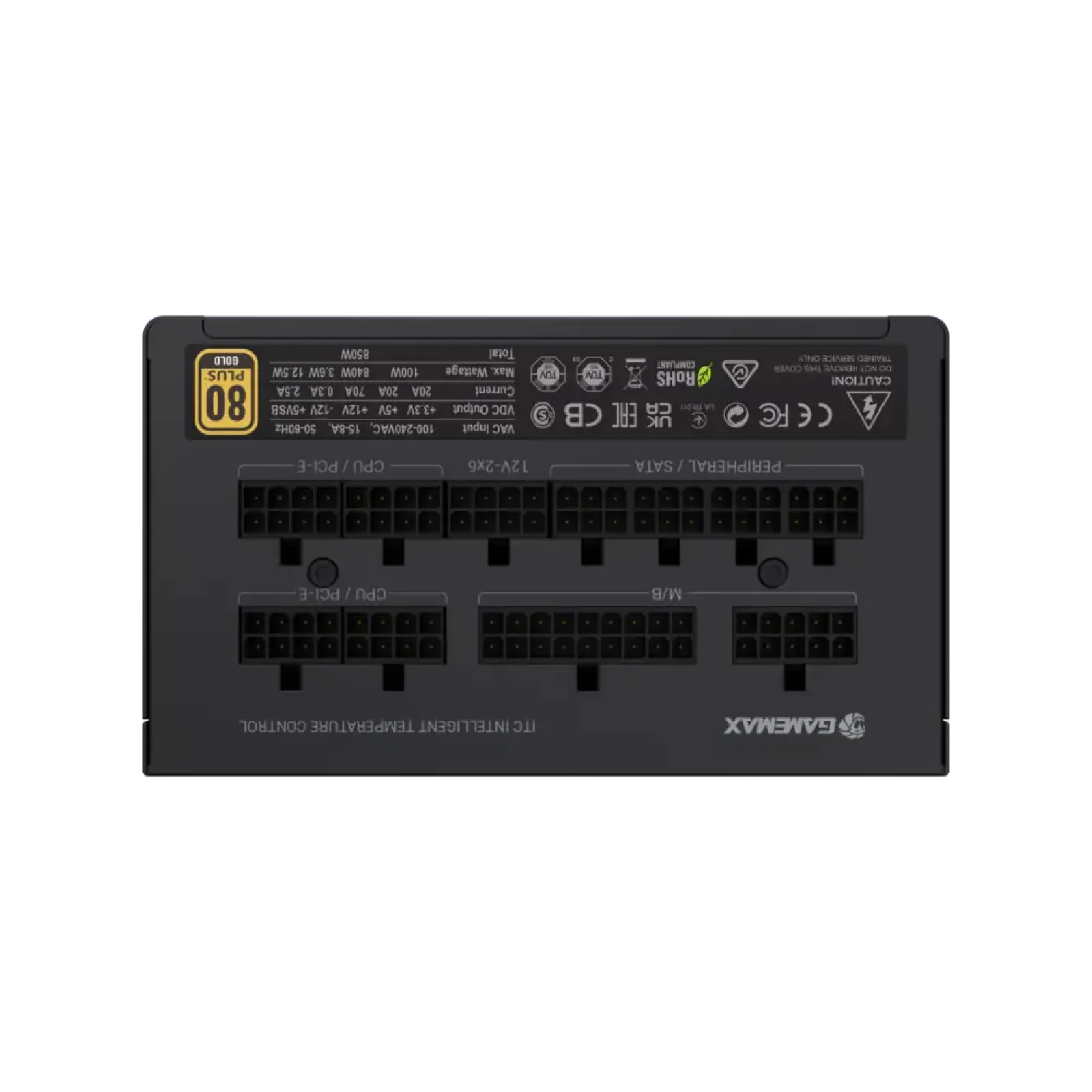 Блок питания GAMEMAX GX-850 PRO UA