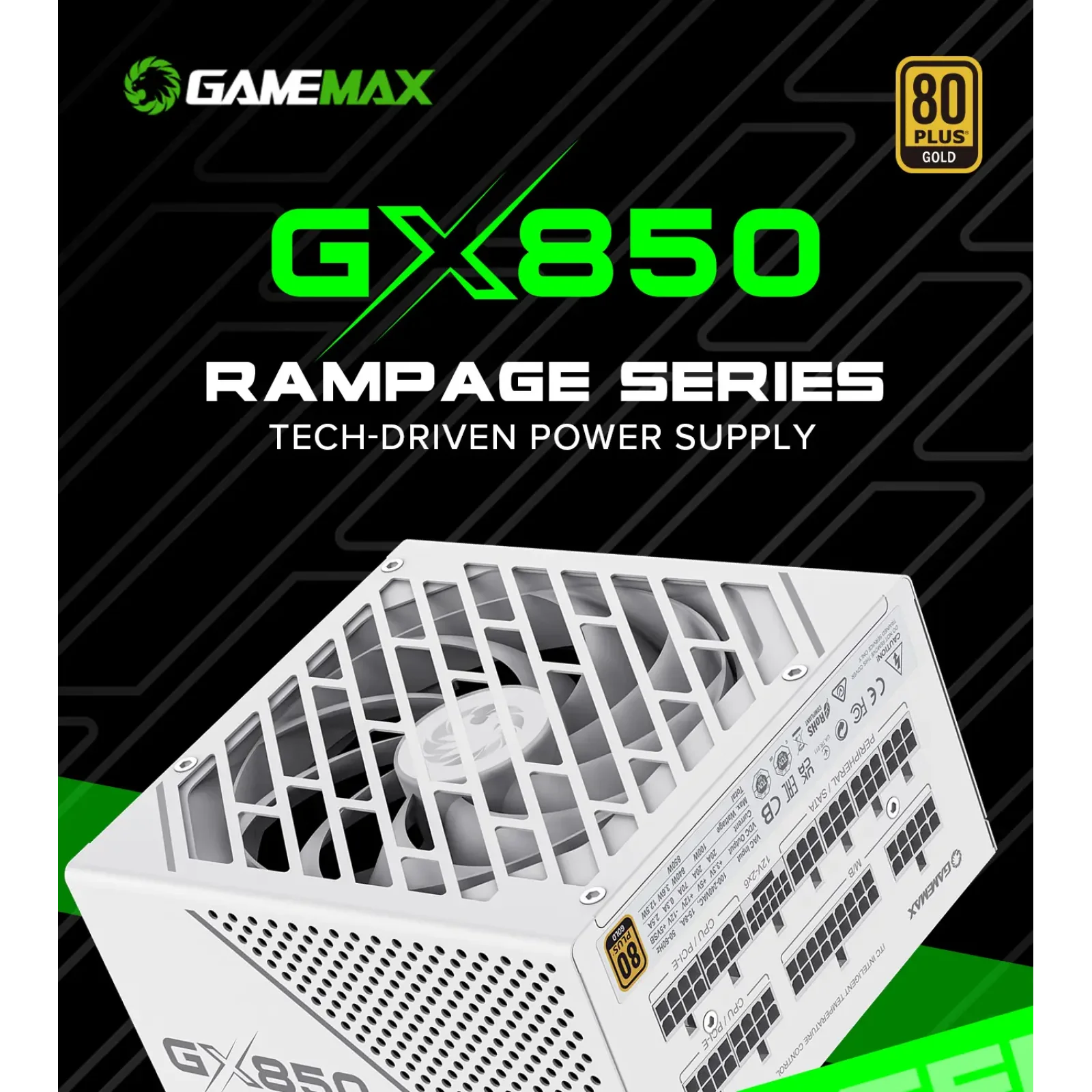 Блок живлення GAMEMAX GX-850 PRO UA