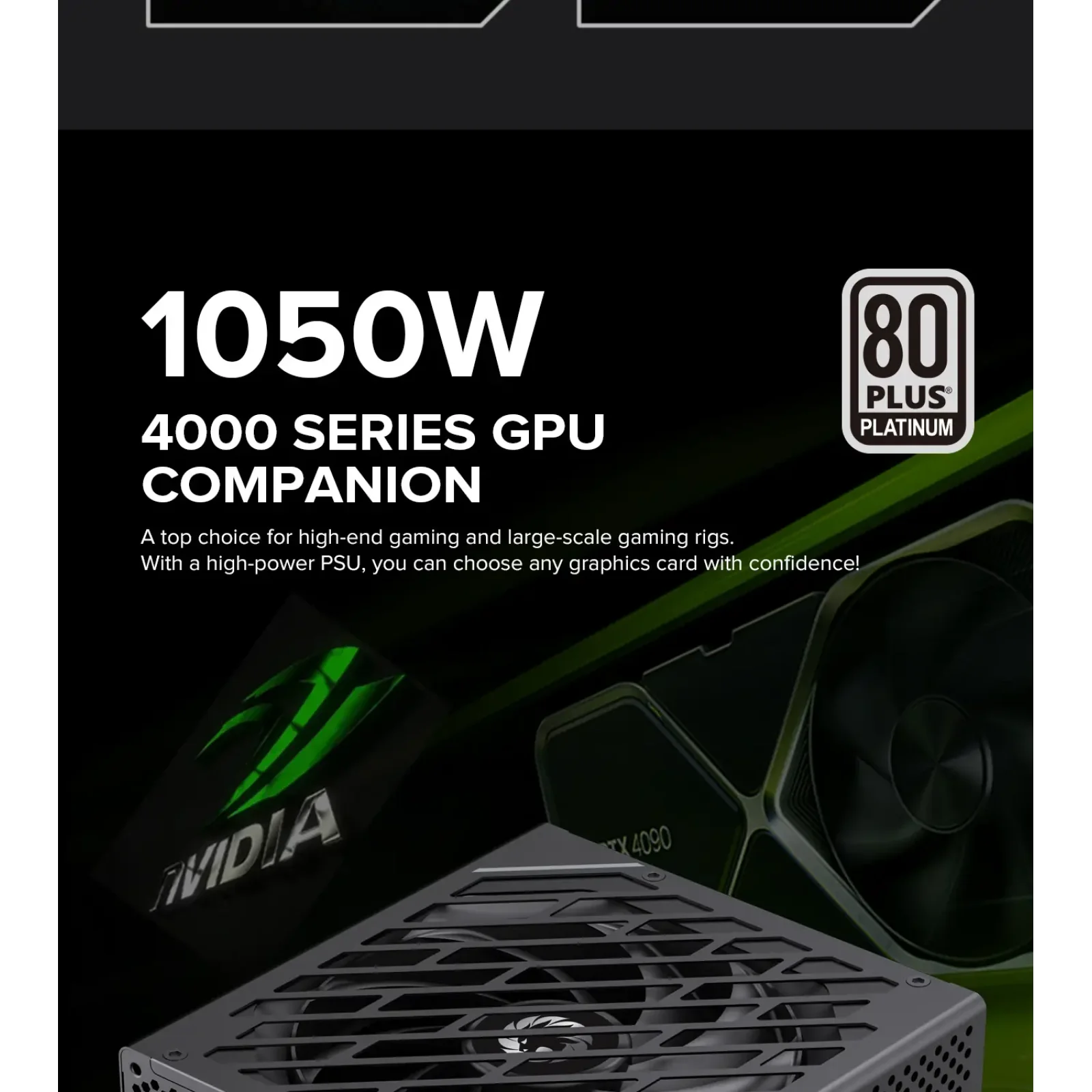 Блок живлення GameMax GX-1050 PRO BK (ATX3.1PCIe5.1) UA