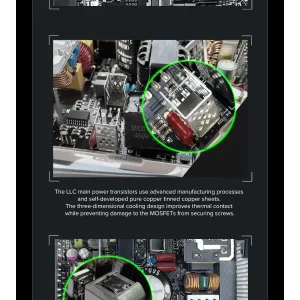 Блок живлення GameMax GX-1050 PRO BK (ATX3.1PCIe5.1) UA